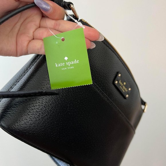 Kate Spade Grove Street Millie Crossbody Bag BRAND NEW Black - Picture 2 of 4